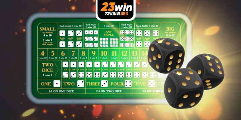 Tài xỉu 23WIN đặt cược